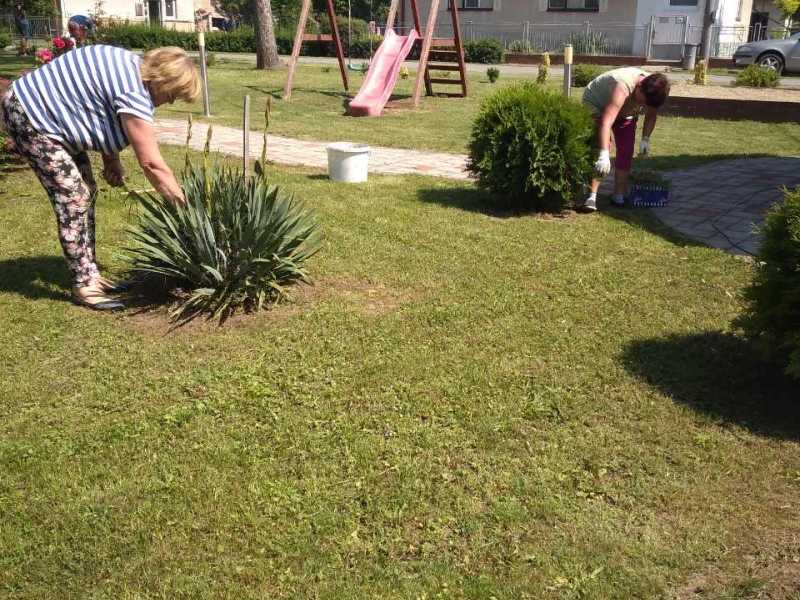 Skrášľovanie obce 08.06.2019