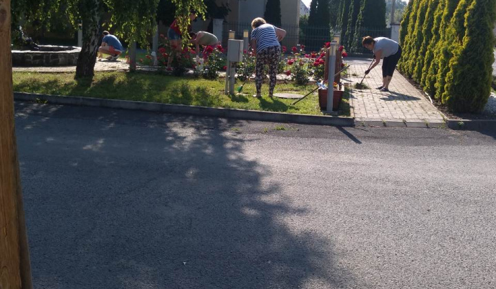 18. fotografia fotogalérie Skrášľovanie obce 08.06.2019