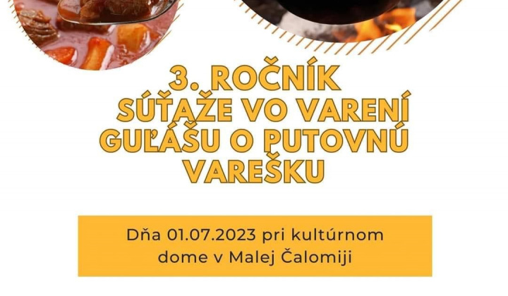 1. fotografia fotogalérie Aktuality / 3. ročník súťaže vo varení guľášu