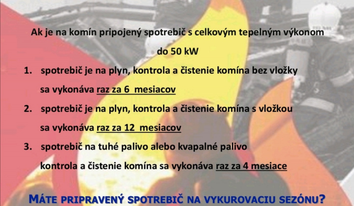 1. fotografia fotogalérie Aktuality / Opatrenia počas vykurovacieho obdobia 2021/2022