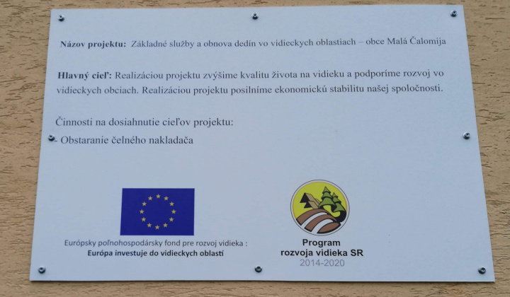 1. fotografia fotogalérie Obstaranie čelného nakladača Locust 753