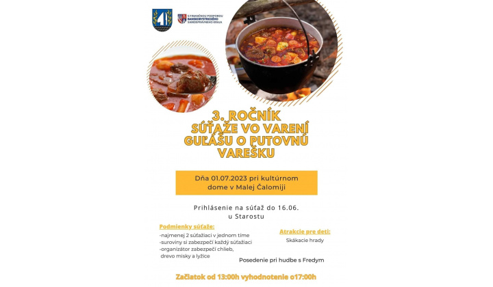 Fotka - 3. ročník súťaže vo varení guľášu