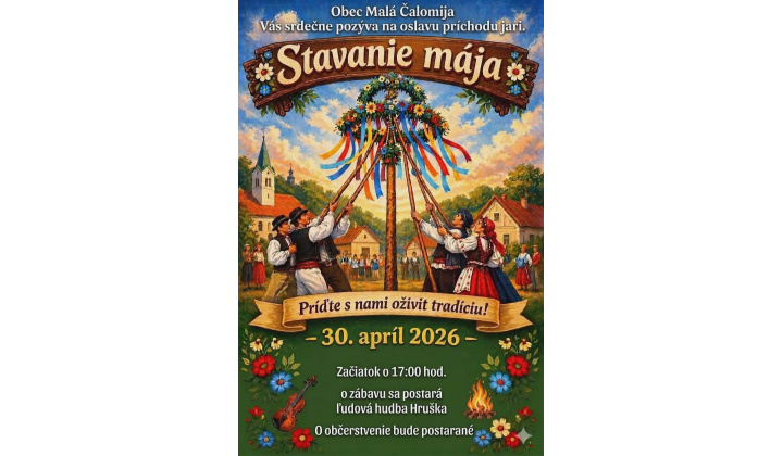 Fotka - Stavanie mája